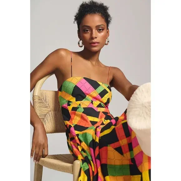 Anthropologie S/W/F Cutout Maxi Dress $399 - Picture 3 of 8